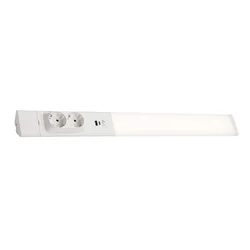 LED lampa Bilal 18W/1750lm/4000K/USB bela