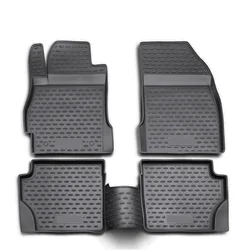 Rubber Car Mats Mazda 2 2007-2014