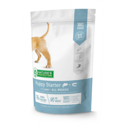 NATURES PROTECTION Suva hrana za pse Puppy Salmon With krill 0.5kg