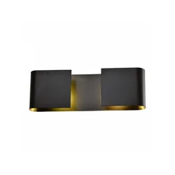 VESTA 446 Zidna lampa, 2*G9, Crna