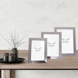 Lessentiel Maison Set ramova za slike 3IGFC1029, 10x15cm, 13x18cm, 15x21cm, 3 komada, Srebrne boje