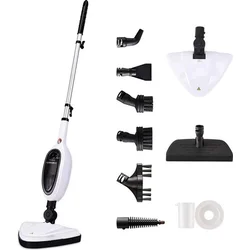 Steam-It Paročistač 2 u 1, Sa 10 nastavaka, 1300W, Beli
