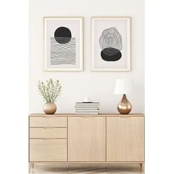 Wallity Uramljena slika Huhu138, 50x70 cm , 2 dela
