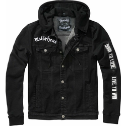 Moška jeans jakna Motörhead Cradock, Črna