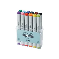 Flumastri COPIC Classic Basic Colours - set 12 kom (markerji)