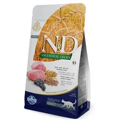 N&D Suva hrana za mačke sa ukusom jagnjetine i borovnice AG 300g