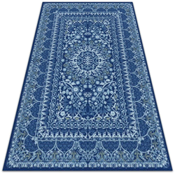 Decormat Zunanja preproga Modri starodavni slog 60x90 cm