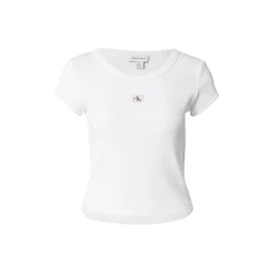Calvin Klein Jeans Majica rdeča/bela