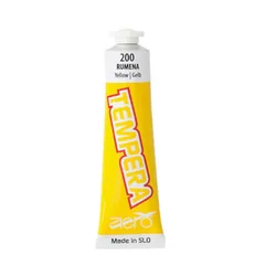 Boja tempera Aero 42ml tubica žuta