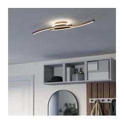 Eglo 901221 - LED plafonsko svetlo LUNGOLAGO LED/12W/230V 4000K u bakarnoj boji
