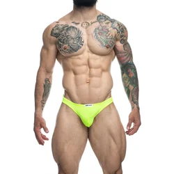 Justin+Simon Classic Bikini Neon Green M