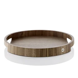 ADHOC Pladenj Aura 40xh4,3cm/okrogel/les, (5000267773)