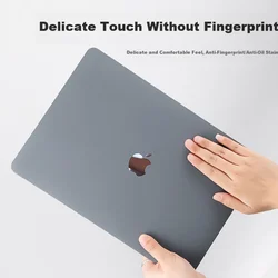 DiYiGongFang Zaštitna maska za Apple MacBook Pro 16 M1/M2/M3/M4/M5, Siva