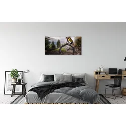 tulup.si Slika na platnu Cloud gorsko kolo 100x50 cm