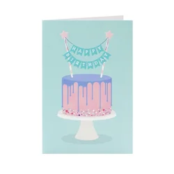 DEXY CO ČESTITKA HAPPY BIRTHDAY TORTA