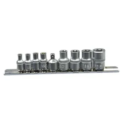 GEKO Ključi imbus 3/8  notranji torx 9 kosov E5 - E16