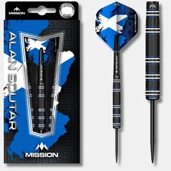 Steeldart puščice MISSION/Alan Soutar/Black-Titanium