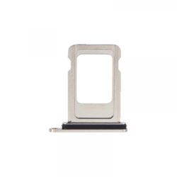 Sim Tray (ulozak za karticu) za iPhone 15 Pro beli