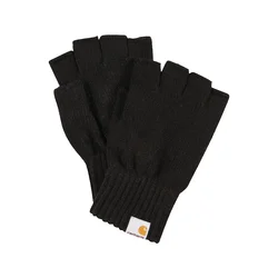Carhartt WIP Rokavice s kratkimi prsti, črna