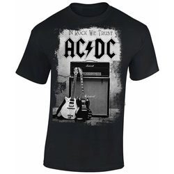 AC/DC In Rock We Trust majica S