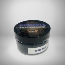 TRAPER MF Dumbels Pop-up Mamac, 8-10mm, Fish-mix, 30g