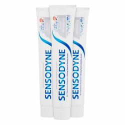 Sensodyne Extra Whitening Trio Set zobna pasta 3 x 75 ml