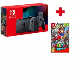 NINTENDO igraća konzola Switch + 2x Joy-Con (Gray) + Super Mario Odyssey
