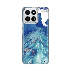 Maska za telefon Honor 200 Smart/Honor X7c Blue Marble PRINT