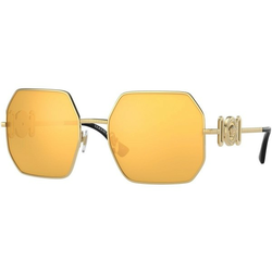 VERSACE Ženske naočare za sunce 0VE2248 10027P 58, Zlatne boje
