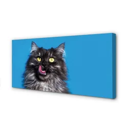 tulup.si Slika na platnu Oblizujšcy mačka 120x60 cm