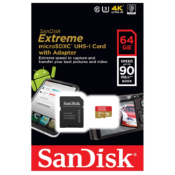 Extreme 64 GB MicroSDXC UHS-III SDSQXNE-064G-GN6MA