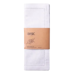 Siva bombažna preproga 32 x 48 cm 2 kosa — Basic Ambiente - 596405