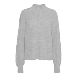 VERO MODA Pulover VMZIA  siva