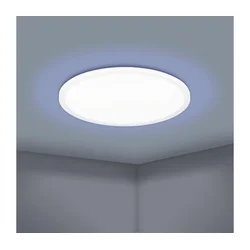 Eglo 900086 - LED RGBW prigušiva stropna svetiljka ROVITO-Z LED/14,6W/230V bela