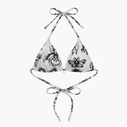 Cropp - Bikini top - light grey