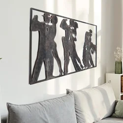 Tango Nights VNT019 vintage dekorativni metalni zidni dodatak