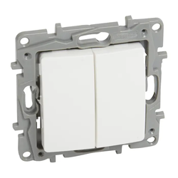 764502 NILOE SERIJSKI IZMJENIČNI PREKIDAČ 1P/10A/250V BIJELI