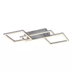 Rabalux Luster Ellinor, LED, 40W, 3000-6500K, 55x45cm, Sivi