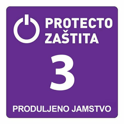 PRODULJENO JAMSTVO na 3 godine za proizvode vrijednosti od 1 do 3.750 kn (P15)