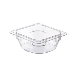 ARAVEN Gastronorm posoda GN 1/6, polikarbonat, globina: 65 mm, prostornina: 1 l