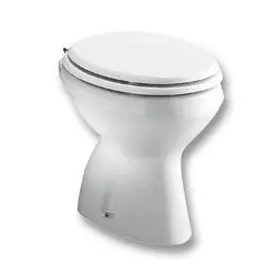WC deska Dolomite Perla J1046 (duroplast, bela)
