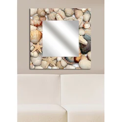 Wallity Ogledalo MA-50, 50x50 cm, Šareno