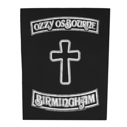 Našitek velik OZZY OSBOURNE - BIRMINGHAM - RAZAMATAZ - BP1343