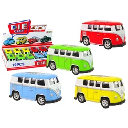 Retro mini avtobus za igro DIE - barvo pošiljamo naključno