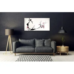 tulup.si Steklena slika Abstrakcija graphics 120x60 cm 4 obešalnika