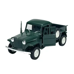 shumee WELLY OLD TIMER 1947 JEEP WILLYS PICCUP ZELEN 1:34 43822