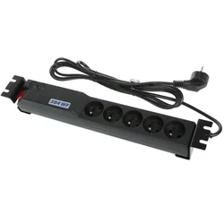 ACAR distribution panel 19 1.5U black 7671