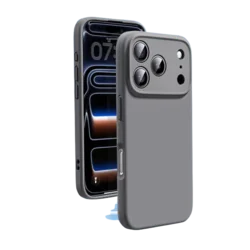 Divi Maska za mobilni telefon Apple Iphone 17 Pro, Siva