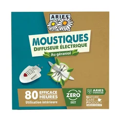 Aries Electric mosquito repellent diffuser + refill 10 tablets 1 unit