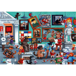 AnaTolian - Puzzle Psi in mačke Art - 260 kosov